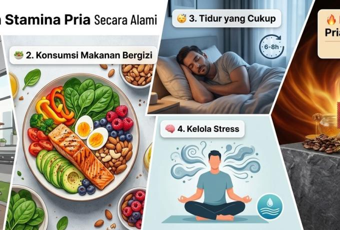 Cara Meningkatkan Stamina Pria Secara Alami